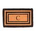 Charlton Home® Stansfield Handmade Monogram Fiber Outdoor Door Mat Coir | Rectangle 2' x 3'3" | Wayfair A867C7C4F2F046B28937BED60309CC3A