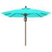 Arlmont & Co. Maria 7.5' Square Market Umbrella Metal in Green | Wayfair 6B281199457E459BB94F45197280550B