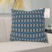 Latitude Run® Avicia Pillow Cover Leather/Suede in Blue | 20 H x 20 W in | Wayfair 9B5C99E1F67F488781171D9119A15895