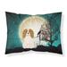 The Holiday Aisle® Smyth Halloween Scary Manchester Terrier Pillowcase Microfiber/Polyester | Wayfair 5A2C1D0556BD4290BC8B8D142A686925