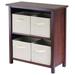 WFX Utility™ 30" H x 28" W x 13" D Shelving Unit Wood in Brown | 30 H x 28 W x 13 D in | Wayfair CA5E62BBFAB7480E9DAE22CA85B76274