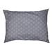 Tucker Murphy Pet™ Chen Zig Zag Pattern Indoor Dog Pillow Metal in Gray/Blue | 7 H x 50 W x 7 D in | Wayfair 48E8D43C5E4447D7B6359A66935CB692