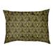 Tucker Murphy Pet™ Chen Hand Drawn Triangles Indoor Dog Pillow Metal in Green/Blue | 7 H x 12 W x 7 D in | Wayfair D900F1CADACF4CE6B0029EB19F13C0C2