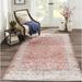 White 24 x 0.1 in Indoor Area Rug - Joss & Main Lyona Oriental Red/Blue Area Rug Polyester/Cotton | 24 W x 0.1 D in | Wayfair