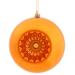 The Twillery Co.® 4.75" Shiny Star Brite Ball Ornament Plastic in Orange | 4.75 H x 4.75 W x 4.75 D in | Wayfair 55469FD089764ACB9CD47C92D9A3723E