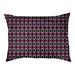 Tucker Murphy Pet™ Byrge Arrow Diamonds Pillow Polyester in Blue/Black/Indigo | 14 H x 42.5 W x 14 D in | Wayfair 56BF5F1079AA46249148E59098F5CED3