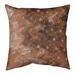 Latitude Run® Avicia Planets Stars Square Pillow Cover & Insert Polyester in Orange | 26 H x 26 W x 9.5 D in | Wayfair