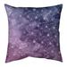 Latitude Run® Avicia Planets Stars Square Pillow Cover & Insert Polyester in Pink/Gray/Indigo | 18 H x 18 W x 3 D in | Wayfair