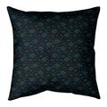 East Urban Home Pizza Cotton Throw Pillow in Blue | 26 H x 26 W x 2 D in | Wayfair 940ED1281A774648AA1CB2F45E9C8A2B