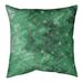 Latitude Run® Avicia Planets Stars Square Pillow Cover & Insert Polyester in Green | 20 H x 20 W x 1.5 D in | Wayfair