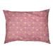 Tucker Murphy Pet™ Chen Classic Circles & Waves Designer Cat Pillow Metal in Pink/Green | 40 H x 50 W x 7 D in | Wayfair