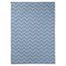 East Urban Home Classic Hand Drawn Chevron Pattern Fleece Blanket Microfiber/Fleece/Microfiber/Fleece in Gray | 50 W in | Wayfair