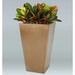 World Menagerie Cathal Pot Planter Plastic in Brown | 30 H in | Wayfair AC8ACAC109D54293857855103D165701