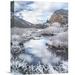 East Urban Home 'Boulder Mountains & Summit Creek Dusted w/ Snow, Idaho' Photographic Print on Wrapped Canvas Canvas | Wayfair