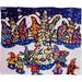 The Holiday Aisle® Faustine Oh Christmas Tree Plush Fleece Throw Blanket Metal | 30 W in | Wayfair 51701-flesma