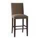 Fairfield Chair Clark 30" Bar Stool Wood/Upholstered in Gray | 45.5 H x 19.5 W x 23 D in | Wayfair 1015-07_ 8794 17_ Espresso