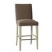 Fairfield Chair Clark 30" Bar Stool Wood/Upholstered in Brown | 45.5 H x 19.5 W x 23 D in | Wayfair 1015-07_ 9508 61_ Hazelnut