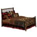 Loon Peak® Cleary Solid Wood Bed Wood in Brown | 60 H x 43 W x 85 D in | Wayfair 08B6846CCB594404BFB2715EEB4F1DF3