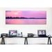 Ebern Designs Panoramic Sunset Mississippi River Memphis TN USA - Wrapped Canvas Photographic Print Canvas, Cotton in White | 36 W in | Wayfair