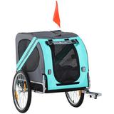 Tucker Murphy Pet™ Radcliff Bike Foldable Pet Carrier Polyester in Green/Gray | 35.5 H x 28.74 W in | Wayfair F05895F34C9A4BDEBCBF979AAEB4C36A