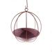 Gracie Oaks Hayhurst Metal Hanging Planter Metal in Brown | 30 H x 19 W x 19 D in | Wayfair 778B51BD1CC847E5BEDC0BBD4BCFD3F2