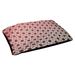 Tucker Murphy Pet™ Byrge Hexagons Triangles Dog Bed Pillow Metal in Red/Black | 7 H x 50 W x 40 D in | Wayfair 32479801B07845E98D39BA862AB06192