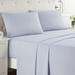 Latitude Run® Bruyn Double Brushed Hotel Luxury Sheet Set w/ Extra Soft Sheets & Pillowcases Microfiber/Polyester in Blue | Full XL | Wayfair