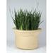 Ophelia & Co. Anso Plastic Pot Planter Metal in White | 20 H x 42 W x 33 D in | Wayfair 8F57D15FC98A44E09D83E44058C96069