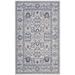 White 36 x 0.06 in Area Rug - Charlton Home® Guththorm Gray/Cobalt Blue Area Rug | 36 W x 0.06 D in | Wayfair CHRL3146 38716312