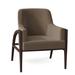 Armchair - Fairfield Chair Devin 29.5" Wide Tufted Armchair Polyester in Gray | 35.5 H x 29.5 W x 33 D in | Wayfair 6085-01_9953 62_Espresso