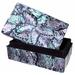 Highland Dunes Shimmering Shells Rectangular Box Lacquer, Resin | 2.3 H x 3.8 W x 6 D in | Wayfair 368E8F18217F4FAEBE57AEB406B7EA64