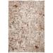 White 30 x 0.31 in Indoor Area Rug - World Menagerie Karner Abstract Beige Area Rug Polyester/Viscose | 30 W x 0.31 D in | Wayfair