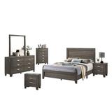 Wade Logan® Dre Standard Cappelletti 6 Piece Bedroom Set Wood in Gray | Twin | Wayfair 5C61F18CC3984D34A8532919905416F1