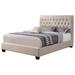 Wildon Home® Brawner Tufted Upholstered Standard Bed Upholstered in Brown | 53 H x 76.5 W x 89.5 D in | Wayfair 513916135E33492AAF9AA02E71253C75