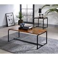 17 Stories Mitcheldean 3 Piece Coffee Table Set Wood in Brown | 18 H x 47 W in | Wayfair 0292F087E45C462DABE5FE5DDC64E129