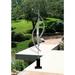 Ebern Designs Naz?m Garden Art Metal in Gray | 82 H x 18 W x 18 D in | Wayfair D627900C732346F88F3AA6F57DBC931E