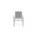 Telescope Casual Tribeca Café Stacking Patio Dining Chair Sling in White | 34 H x 24 W x 24.5 D in | Wayfair 1T7687401