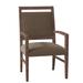 Fairfield Chair Preston King Louis Back Arm Chair Wood/Upholstered in Brown | 38 H x 23.5 W x 23.5 D in | Wayfair 8700-04_ 3156 72_ Tobacco