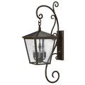 Hinkley Trellis Bronze 4 - Bulb Outdoor Wall Lantern Metal in Brown | 35.75 H x 11 W x 16.5 D in | Wayfair 1436RB