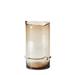 Studio A Home Intaglio Hurricane-Topaz Glass/Crystal | 14 H x 7.5 W x 7.5 D in | Wayfair 7.60119