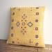 Kelly Clarkson Home Tula Cotton Geometric 18" Throw Pillow Cover Cotton in Yellow | 18 H x 18 W x 3 D in | Wayfair BDE78CFD89C147DD87D1400634507228