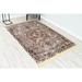 Brown 32 x 1 in Area Rug - Astoria Grand Darwen Traditional Oriental Rug Carpet Size 7'9" X 10'5" Metal | 32 W x 1 D in | Wayfair