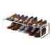 Yamazaki Home Adjustable Shoe Rack, Spacesaving Storage Solution, Steel, Expandable, Stackable in White | 6.9 H x 16.1 W x 9.8 D in | Wayfair 7209