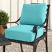 Sol 72 Outdoor™ 8 Piece Outdoor Seat/Back Cushion Acrylic in Green/Blue/Brown | 6 H x 28 W in | Wayfair 8CAB846A4B984103930578783FCCAED2