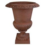 Ophelia & Co. Blythe Cast Iron Urn Planter | 9 H x 7 W x 7 D in | Wayfair B30B1FE67C3E455FB44014F2936D0BC6