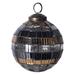 The Holiday Aisle® Mosaic Ball Ornament Glass in Black | 3 H x 2.75 W x 2.75 D in | Wayfair A148C96DA76348D6BD19ED367BFDE853