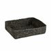 Gracie Oaks Berkey Jute Basket Fabric in Black | 3 H x 9.5 W x 12 D in | Wayfair 0BB48849B33C4A739BD975B771908996