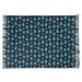 Blue;black 54" x 65" L Area Rug - East Urban Home Background Ghosts Black/Blue Area Rug 54.0 x 1.0 in black/blueChenille | 54" W X 65" L | Wayfair