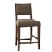 Fairfield Chair Dilworth 26" Counter Stool Wood/Upholstered in Brown | 37 H x 19.5 W x 22 D in | Wayfair 5049-C7_3157 73_Walnut