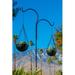 Wrought Studio™ Lilly-Mae 2 - Piece Hanging Planter Set Metal in Black | 14.6 H x 6.77 W x 6.77 D in | Wayfair 74913263C3B94EBB9CA0BC257F509F93
